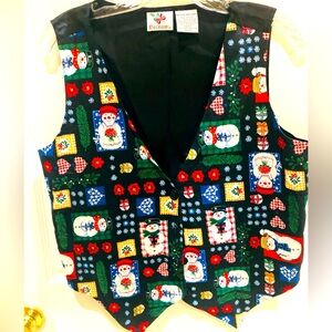 NUTCRACKER CHRISTMAS SNOWMAN VEST
